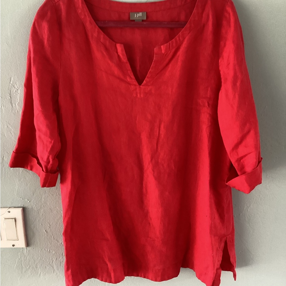 JJill linen top